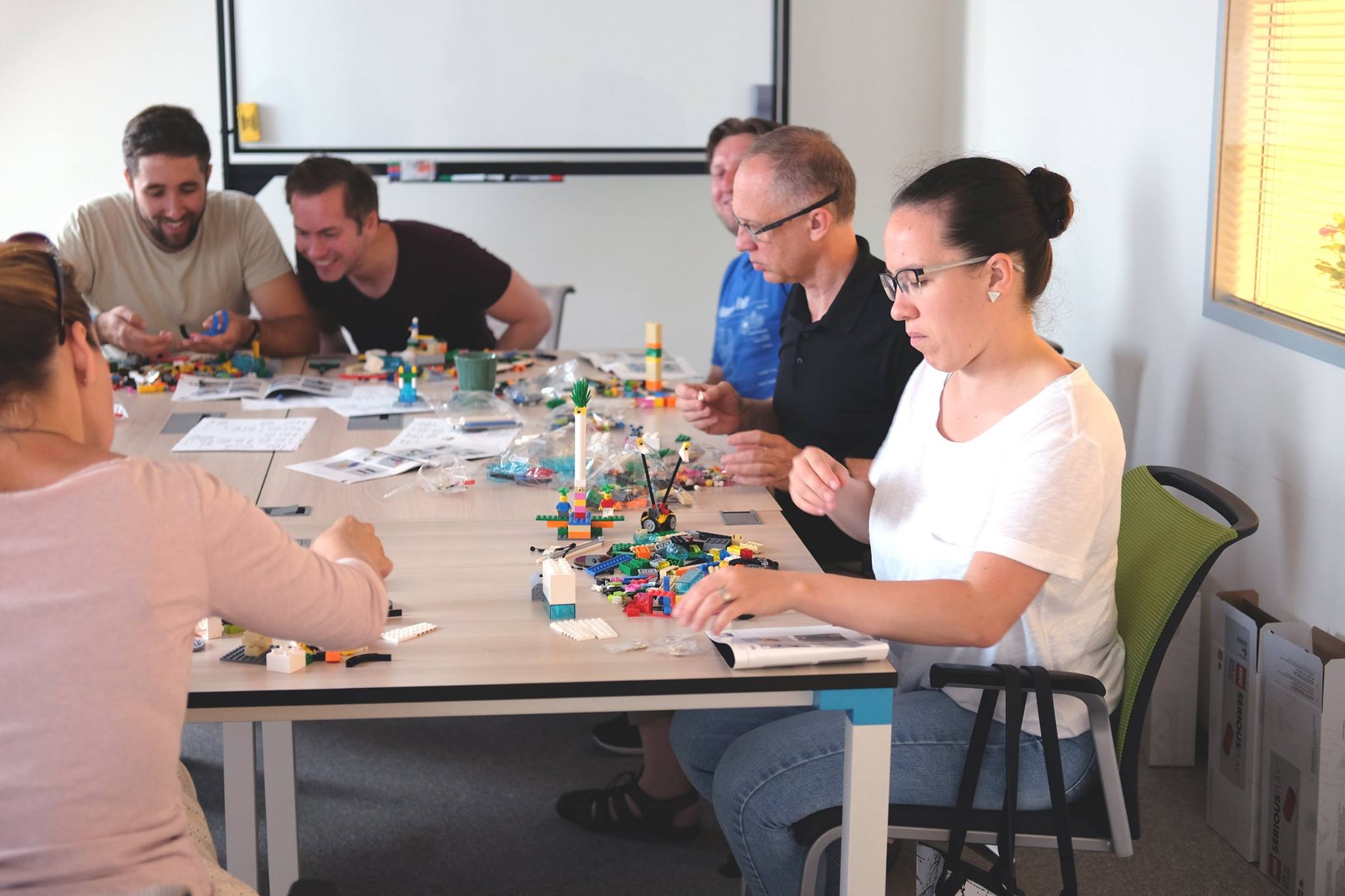 Lego serious play workshop az Ergomániánál
