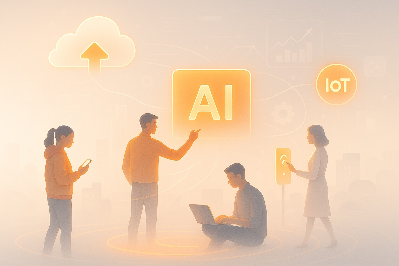 A felhő, az AI és az IoT konvergenciája integrált ökoszisztémát hoz létre