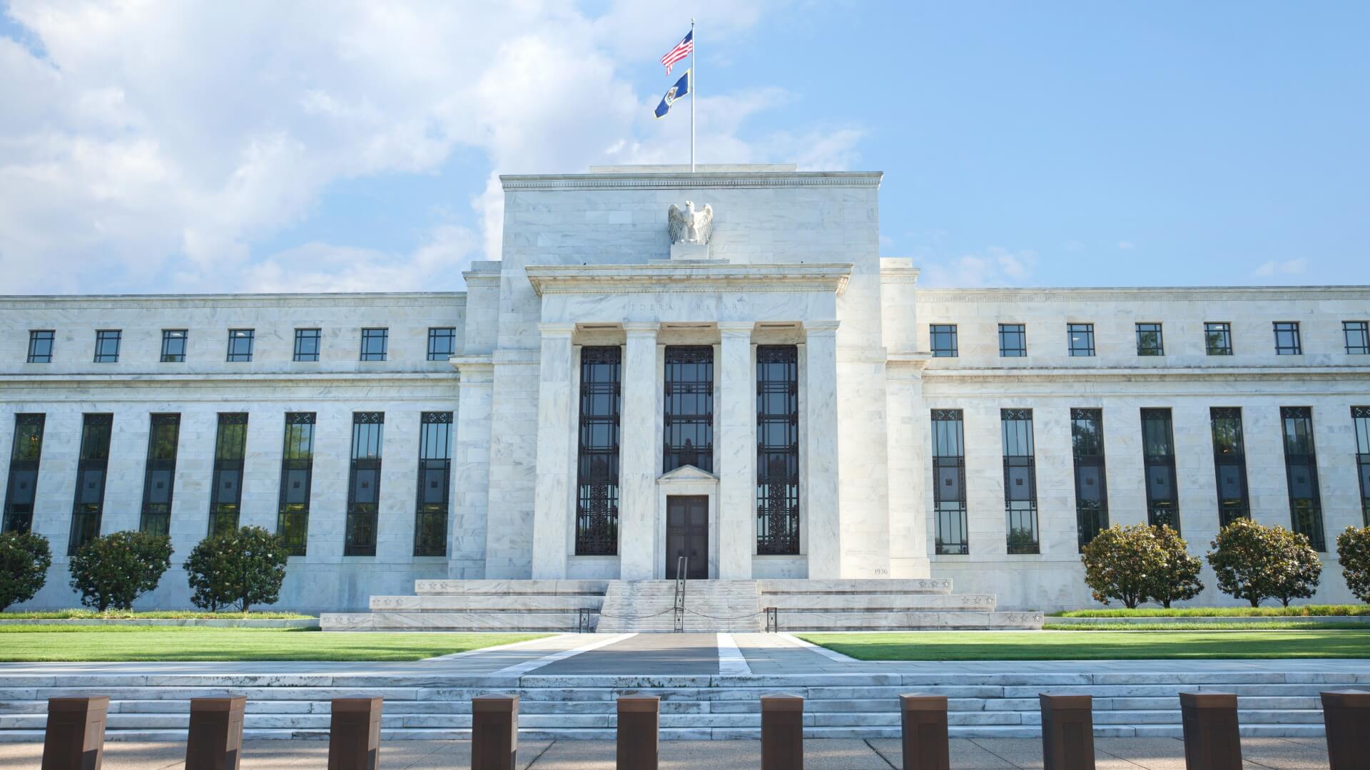 A Federal Reserve épülete Washingtonban