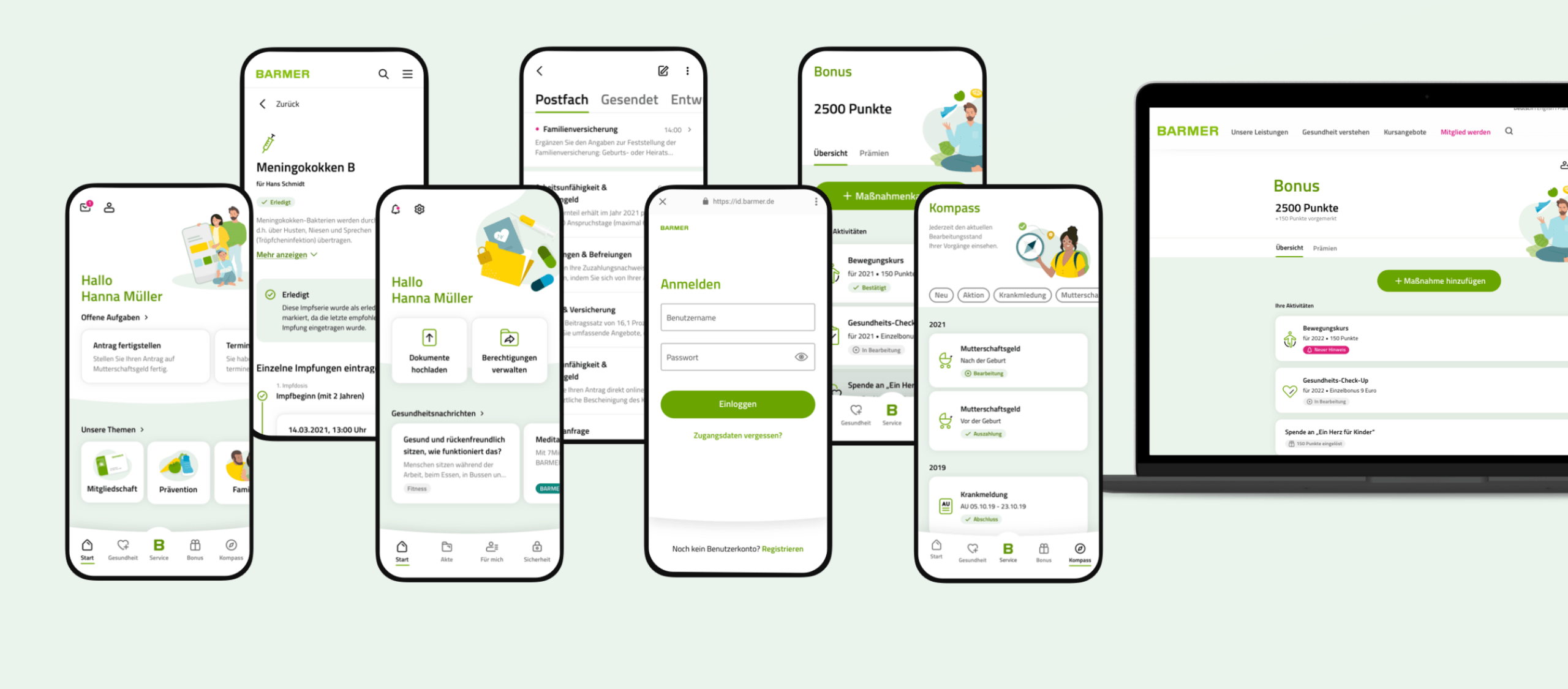 A BARMER-féle design system